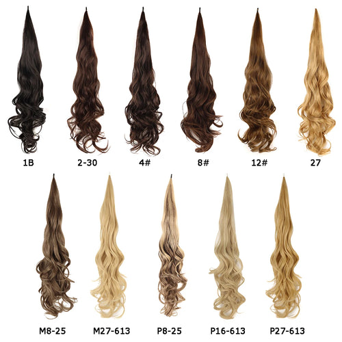 26 Inch Synthetic Ponytail Extensions cashymart