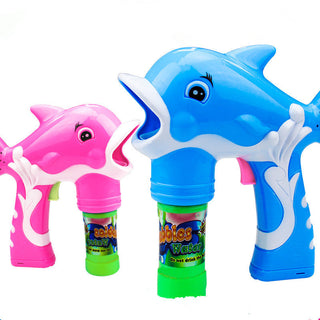  Cute Cartoon Dolphin Shape Bubble Gun cashymart