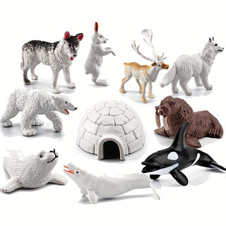  Adventure 10-Piece Animal Figurine Set cashymart