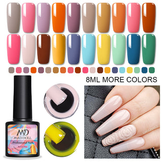  MAD DOL Gelatinous Texture Nail Polish cashymart