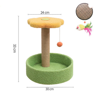  Cat Scratcher with Sisal Winding and Hemp Surface cashymart