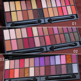  28 Colors Eyeshadow Palette Waterproof Matte Shimmer cashymart