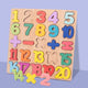 Numbers and Letters Wooden Puzzle Board for Cognitive Learning
