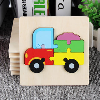  Wooden 3D Panel Educational Toy Set for Kids cashymart