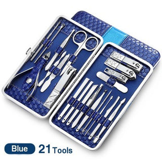  Nail manicure tool kit combo set cashymart