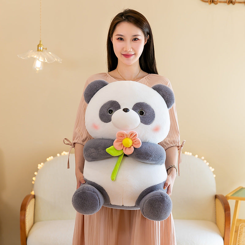  Adorable Flower Panda Plush Toy Collection cashymart