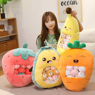  Adorable Fruit Plush Pillows cashymart