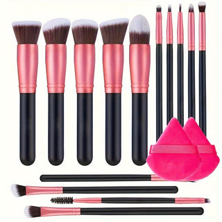  14-Piece Professional Makeup Brush Set cashymart