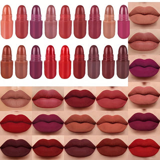  Velvet Luxe: 18 Pcs Mini Matte Lipstick Set cashymart