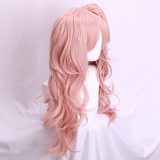  Playful Pink Long-Haired Wig cashymart