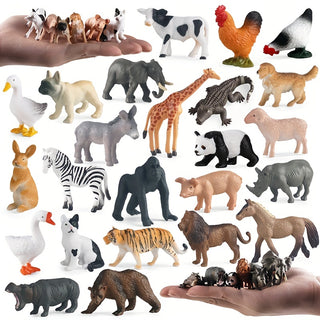  Mini Animal Action Figures Set cashymart