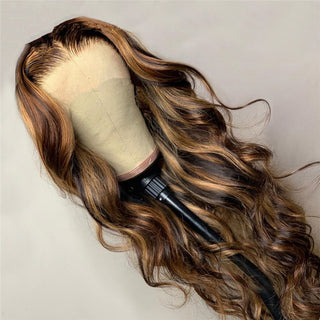  Fashionable Long Curly Hair Synthetic Wig cashymart