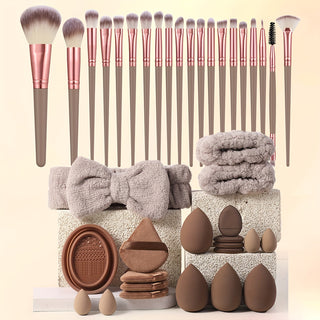  40-Piece Complete Makeup Brush Collection cashymart