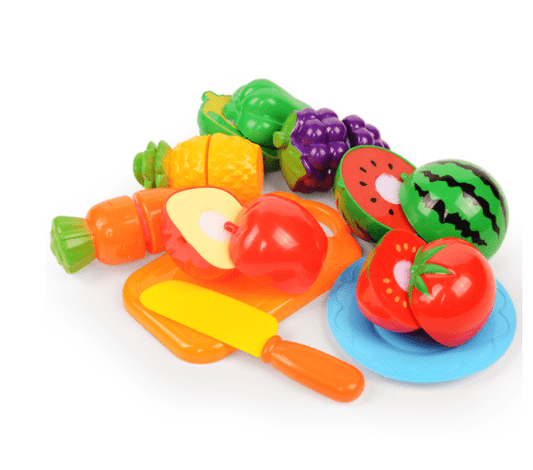  Kids' Educational Fruit and Vegetable Slicer and Cutter Toy cashymart