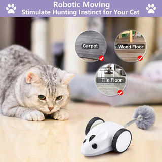  Smart App-Controlled Electric Mouse Cat Toy cashymart