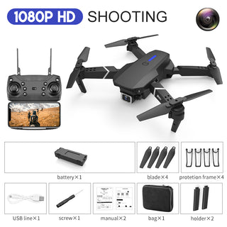  E88 Foldable Quadcopter with Dual Camera cashymart