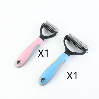  Pet Grooming Brush for Shedding Hair Removal cashymart