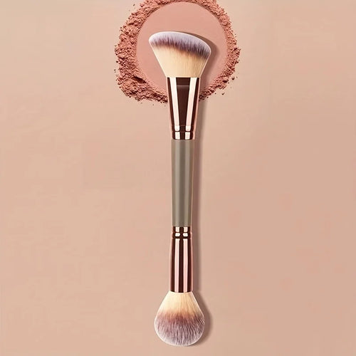  2in1 Contour Blush Brush for All Skin Types cashymart