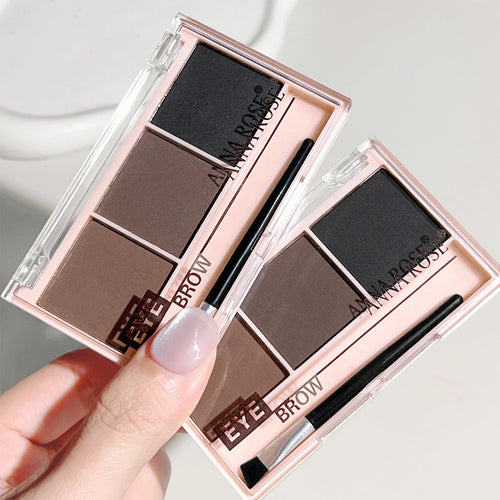  3 Color Brow Powder Set with Brush cashymart