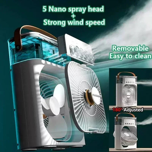 3 In 1 Portable Air Cooler with Humidifier cashymart