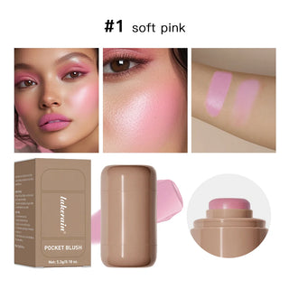  3 in 1 Blush Stick and Lip Gloss Makeup cashymart
