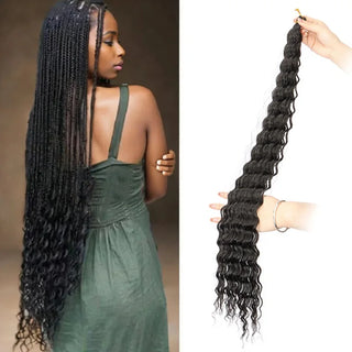  30 Inch Ombre Synthetic Deep Wave Hair cashymart