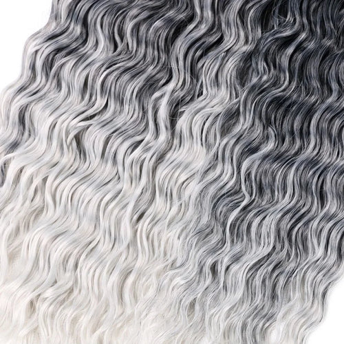  30 Inch Ombre Synthetic Deep Wave Hair cashymart