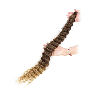  30 Inch Ombre Synthetic Deep Wave Hair cashymart