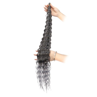 30 Inch Ombre Synthetic Deep Wave Hair cashymart