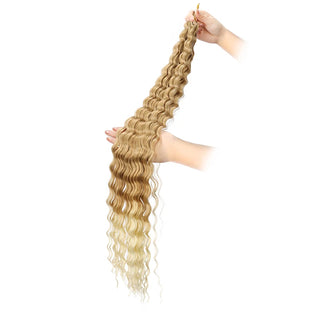  30 Inch Ombre Synthetic Deep Wave Hair cashymart