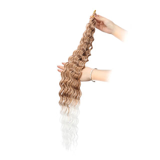  30 Inch Ombre Synthetic Deep Wave Hair cashymart