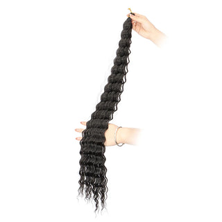  30 Inch Ombre Synthetic Deep Wave Hair cashymart
