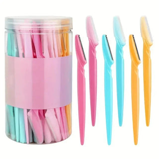 30 Pcs Eyebrow Razors For Women With Precision Safety Cover cashymart