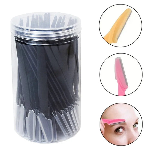  30 Pcs Eyebrow Razors For Women With Precision Safety Cover cashymart