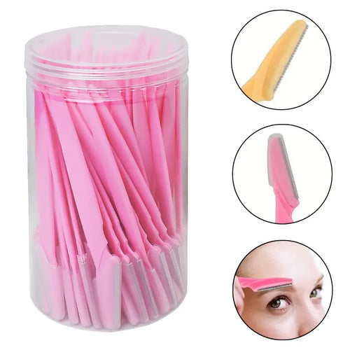  30 Pcs Eyebrow Razors For Women With Precision Safety Cover cashymart