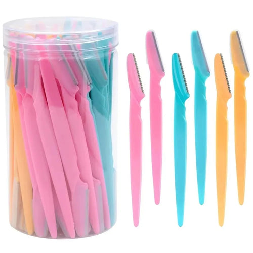  30 Pcs Eyebrow Razors For Women With Precision Safety Cover cashymart