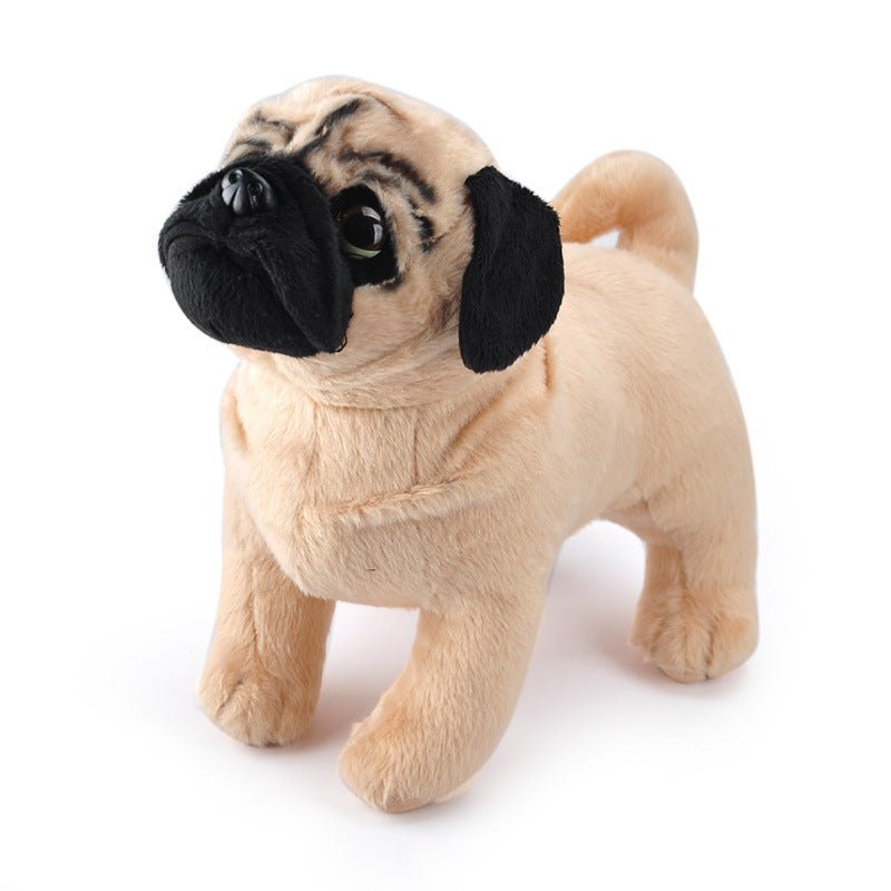  Adorable Plush Pug Simulation Toy cashymart