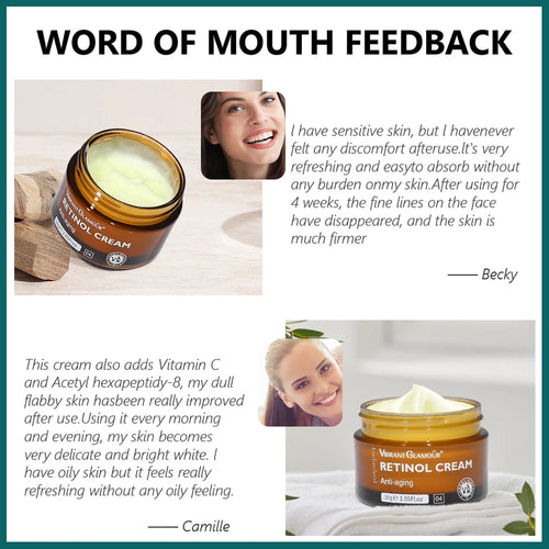  30g Retinol Face Cream for Anti-Aging Care cashymart