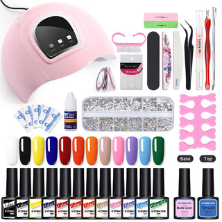  UV Gel Nail Polish Kit cashymart