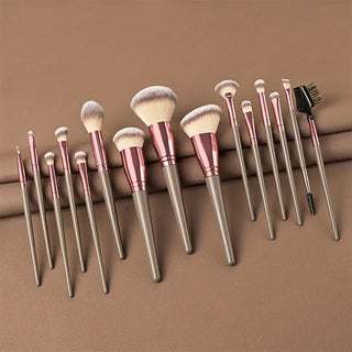  15-Piece Professional Makeup Brush Set cashymart