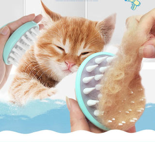  Comfortable Silicone Pet Brush for Grooming cashymart