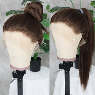  Luxe 28" Straight Synthetic Lace Front Wig cashymart