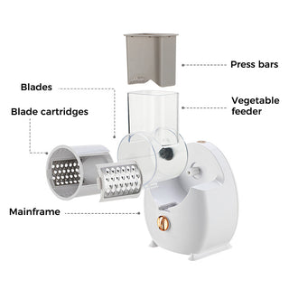  Electric Rotary Vegetable Grater cashymart