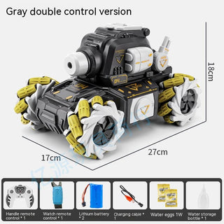  24g Remote Control Tank with Water Bomb Launcher cashymart