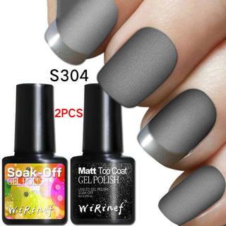  Frosted Seal Nail Gel Polish cashymart