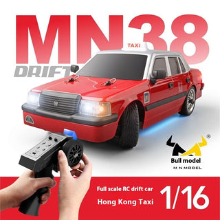  Classic Hong Kong Style RC Drift Taxi Remote Control Car cashymart