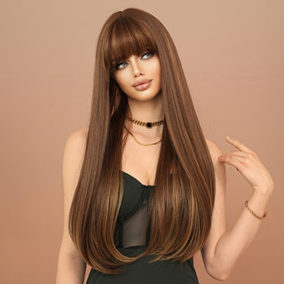  Chic Ombre Honey Brown Wig cashymart