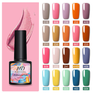  MAD DOL Gelatinous Texture Nail Polish cashymart