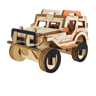  Wooden 3D Puzzle Toys for Kids' Education cashymart