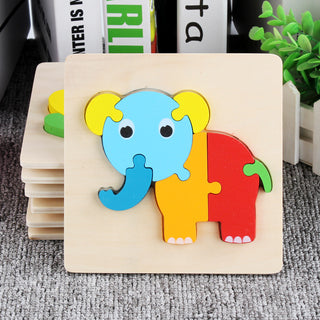  Wooden 3D Panel Educational Toy Set for Kids cashymart